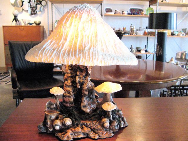 Mushroom Coral Mushroom Lamp