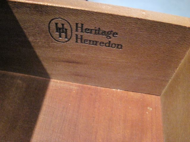 Henredon Walnut <em>Heritage</em> Case Piece
