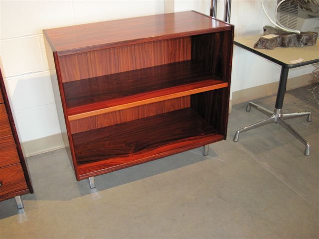 Danish Rosewood Shelf Case Piece