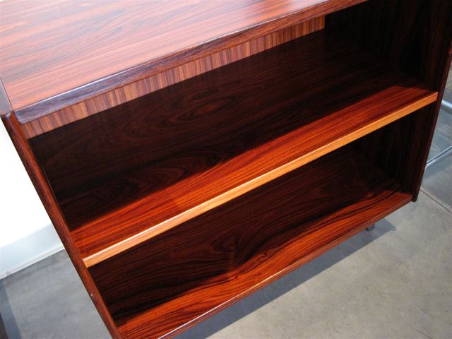 Danish Rosewood Shelf Case Piece