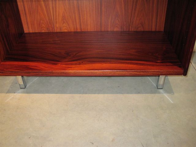 Danish Rosewood Shelf Case Piece
