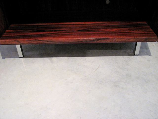 Danish Rosewood Shelf Case Piece