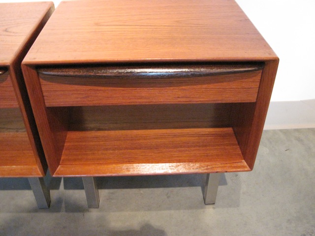 Danish <em>Falster<em> Teak Side Tables