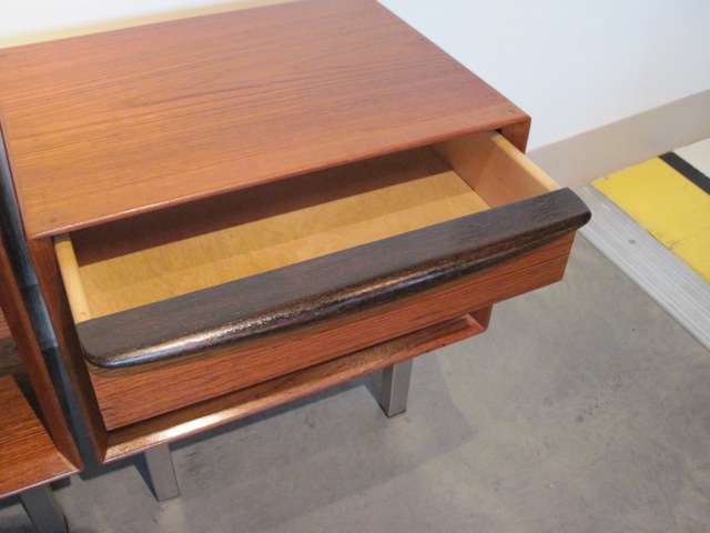 Danish <em>Falster<em> Teak Side Tables
