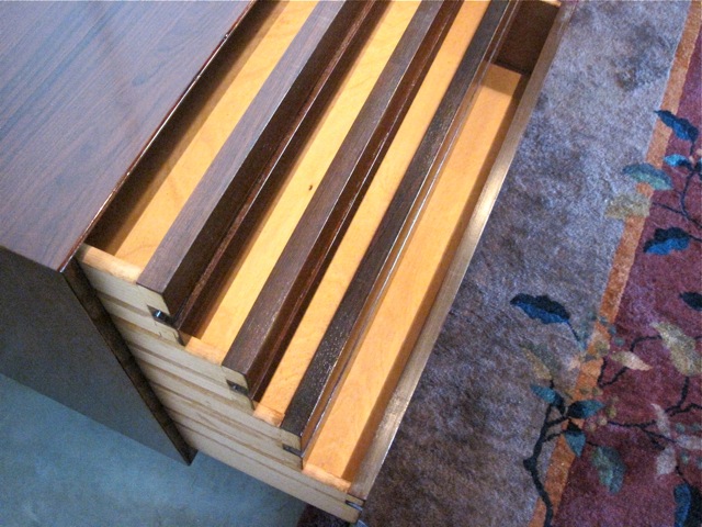 Danish Pair of  Rosewood End Tables/Dressers