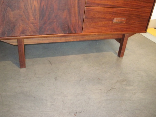 Danish Walnut <em>Gentleman's Dresser</em>  Case Piece