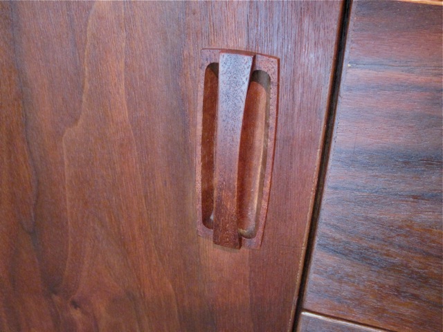 Danish Walnut <em>Gentleman's Dresser</em>  Case Piece