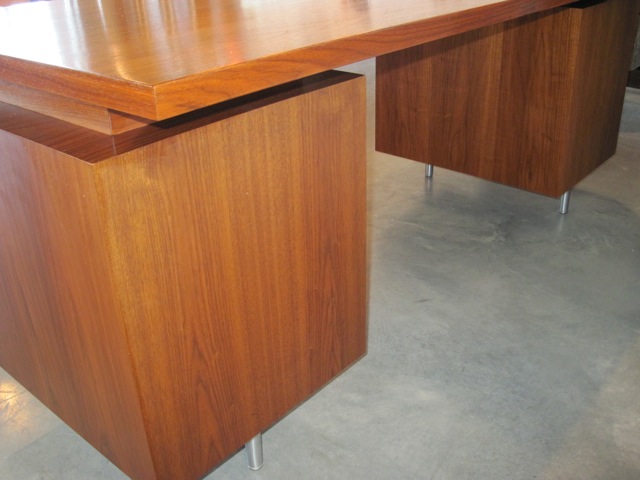 George Nelson Executive Walnut Desk