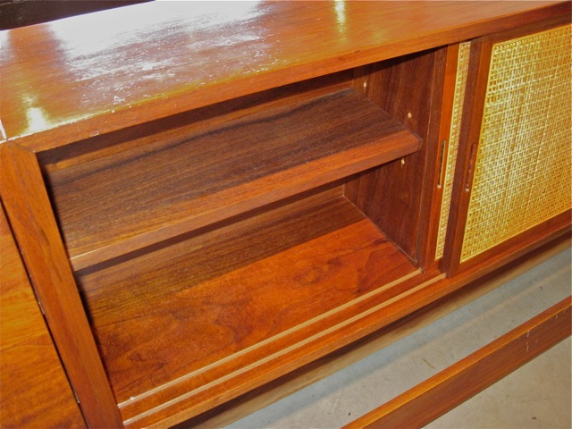 Danish Queen Integrated Headboard & Stands