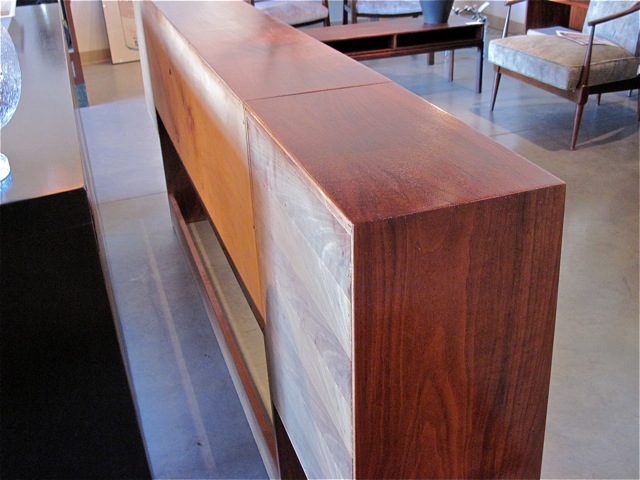 Danish Queen Integrated Headboard & Stands