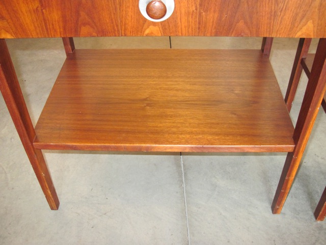 Danish Pair of Teak End Tables