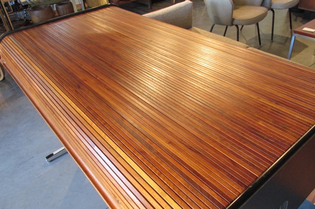 George Nelson Action Office Walnut Tambour Desk