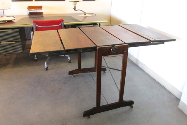 Iron & Oak Book Shelf/Table