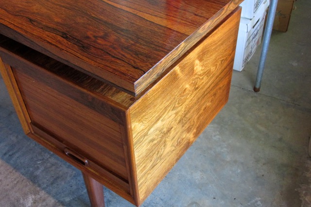 Rosewood Floating Top Desk