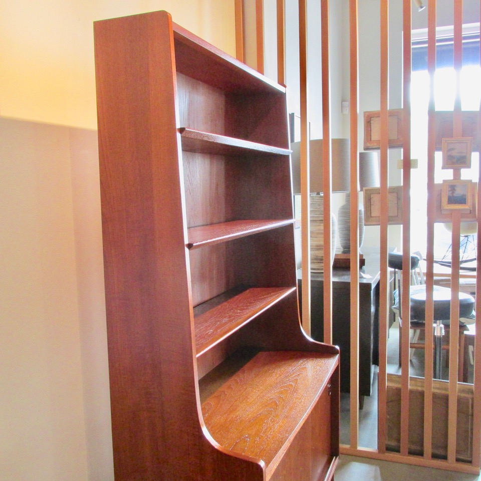 Johannes Sorth for Bornholms Möbelfabrik Teak Shelving Unit
