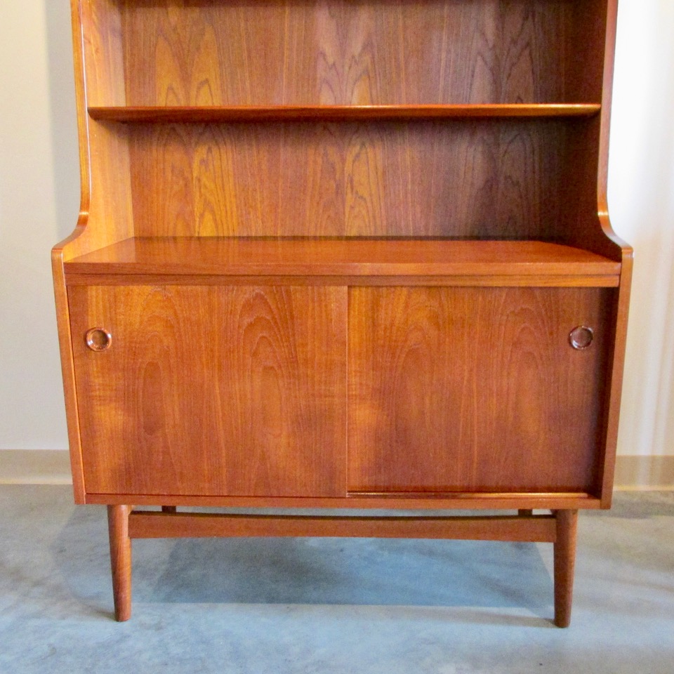 Johannes Sorth for Bornholms Möbelfabrik Teak Shelving Unit