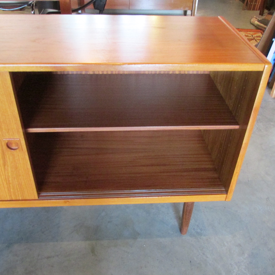 Jydsk Teak Sliding Door Credenza