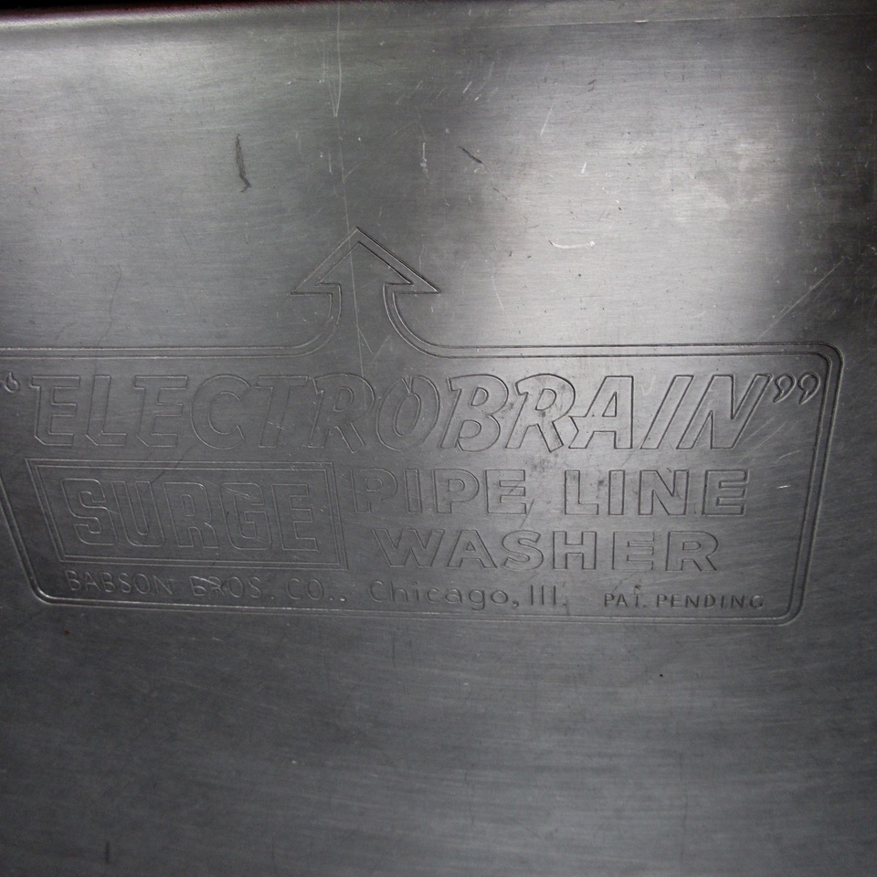 Brushed Steel Industrial Desk