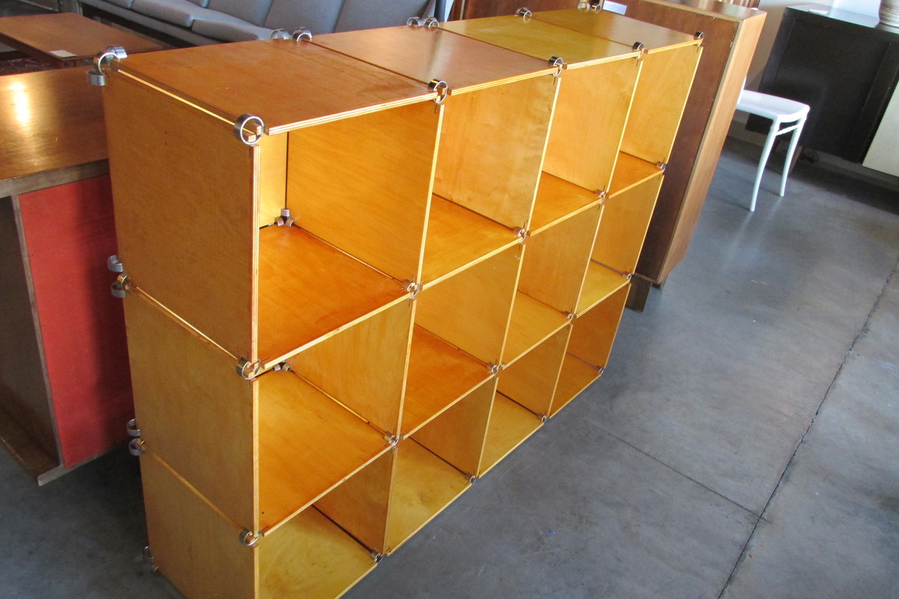 Maple Five-Ply Shelving Unit