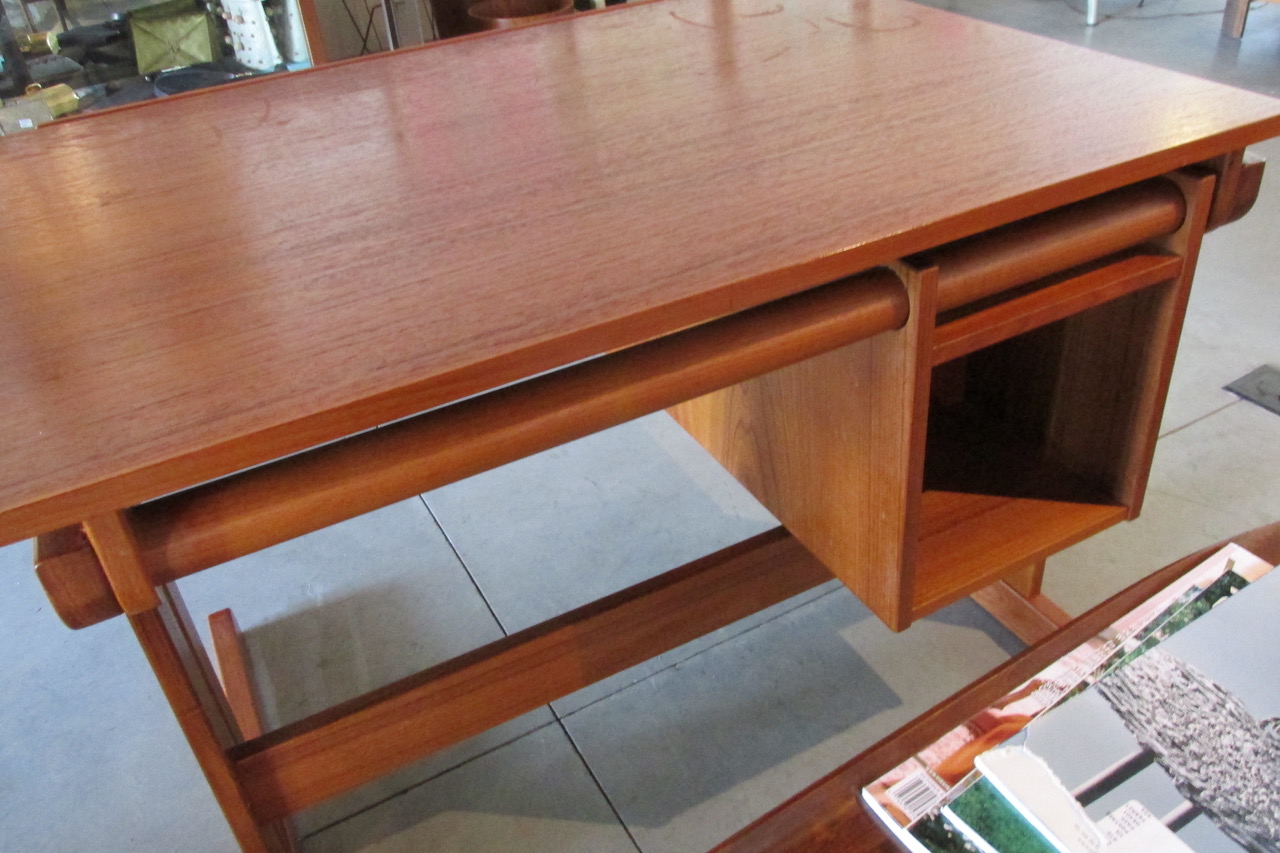 Sigh & Sons Teak Desk/Drafting Table