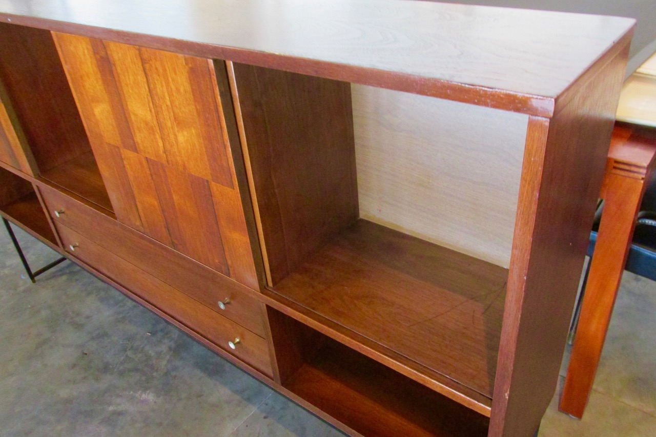 Stanley Rosewood & Iron Credenza