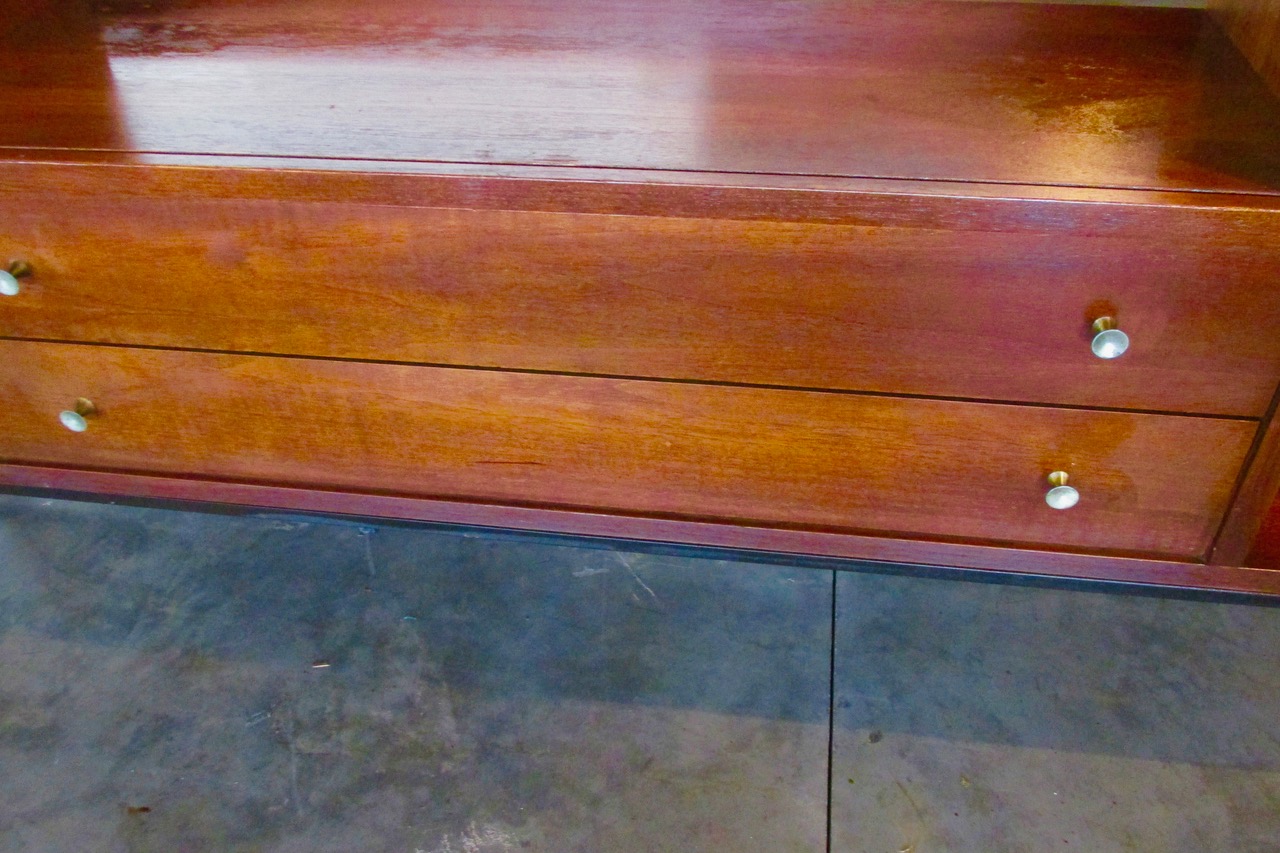 Stanley Rosewood & Iron Credenza