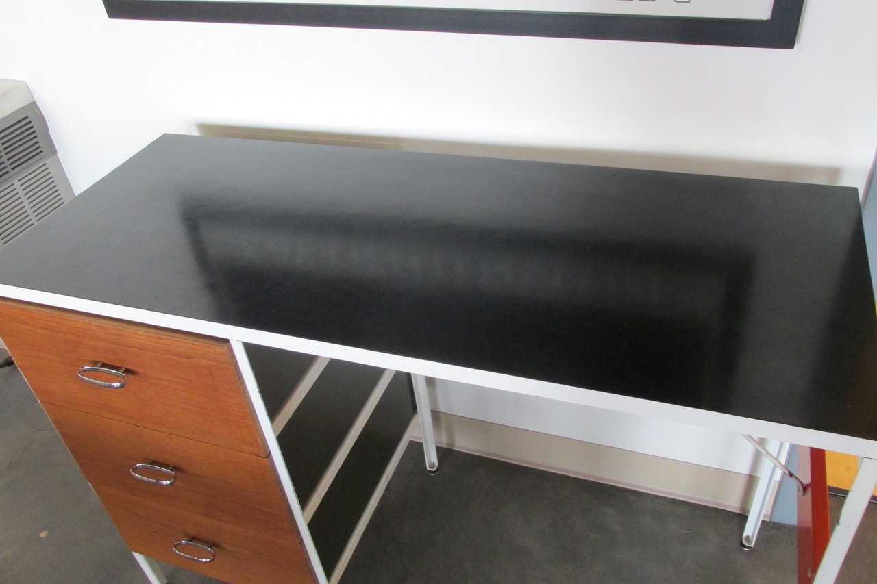 George Nelson Steel Frame Desk