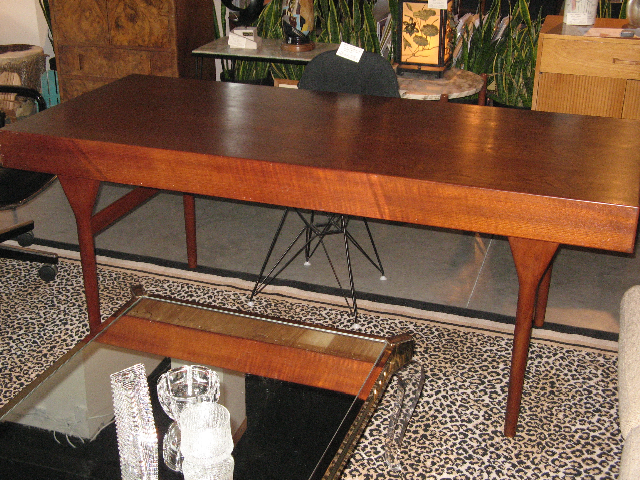 Nana Ditzel Four Drawer Teak Desk 