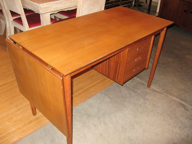Arne Vodder Danish Teak Desk 