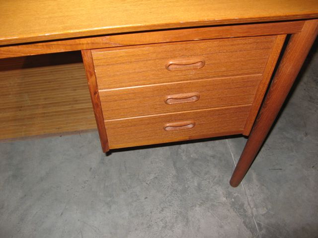 Arne Vodder Danish Teak Desk 