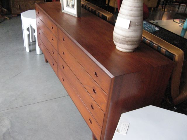 Danish Teak Eight Drawer Casepiece 