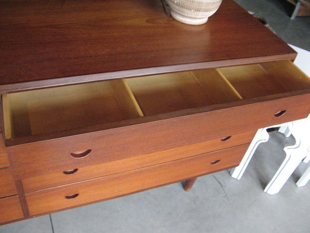 Danish Teak Eight Drawer Casepiece 