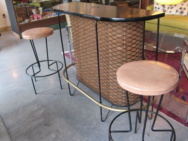 Frederick Weinberg Bar & Two Stools 