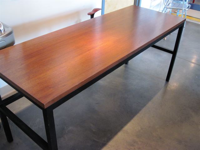 Milo Baughman Walnut Desk