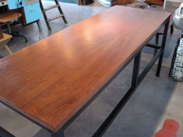 Milo Baughman Walnut Desk