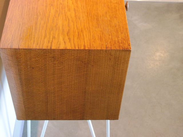 George Nelson Style Oak Credenza