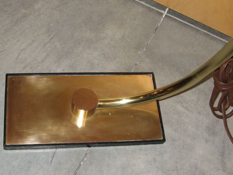 Art Deco Bronze Floor Lamp 
