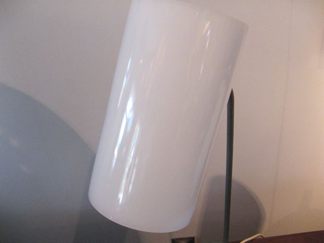 Lightolier Lucite and Metal Table Lamp