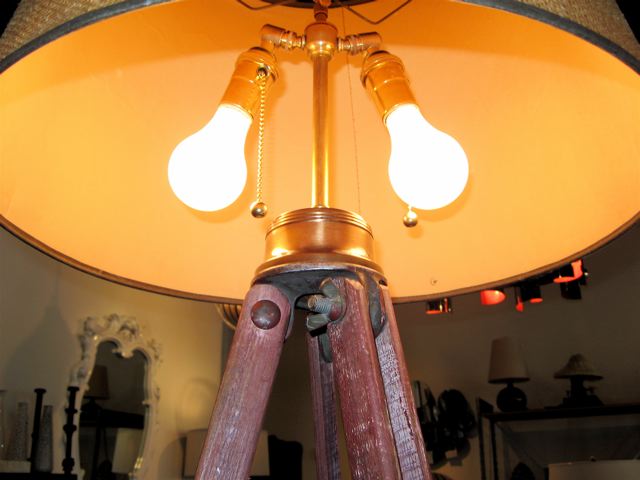 Surveyors Tripod Floor Lamp