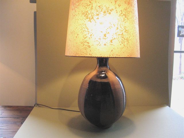 Wishon-Harrell Studio Ceramic Lamp 