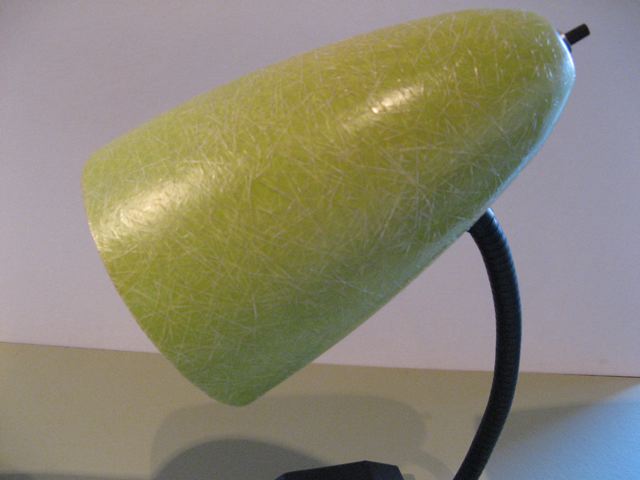 Two Fiberglass Table Lamps 