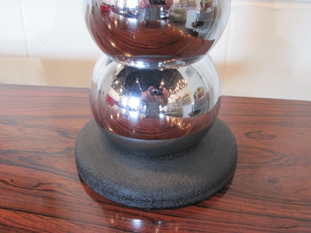 Chrome Laurel <em>Bubble</em> Lamp