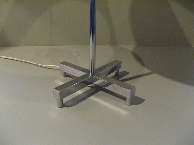 Nessen Chrome Table Lamp 