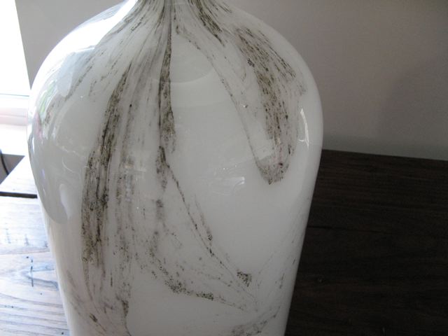 Pair of Holmegaard Encased Glass Table Lamps 