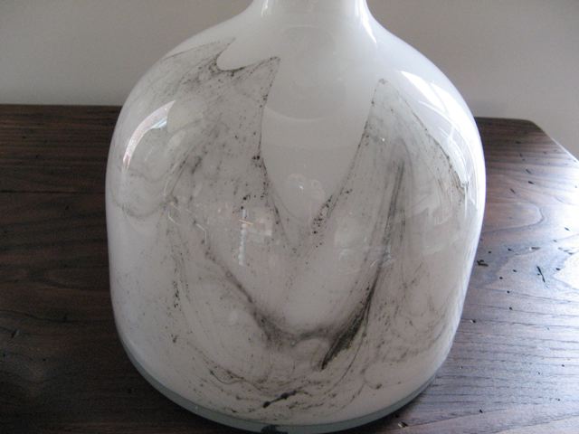 Pair of Holmegaard Encased Glass Table Lamps 