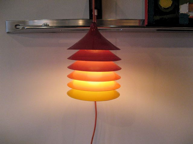 Poul Henningsen Six Tier Wall Mount Lamp 