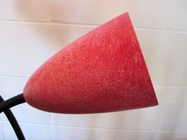Lightolier Two Head Fiberglass Table Lamp