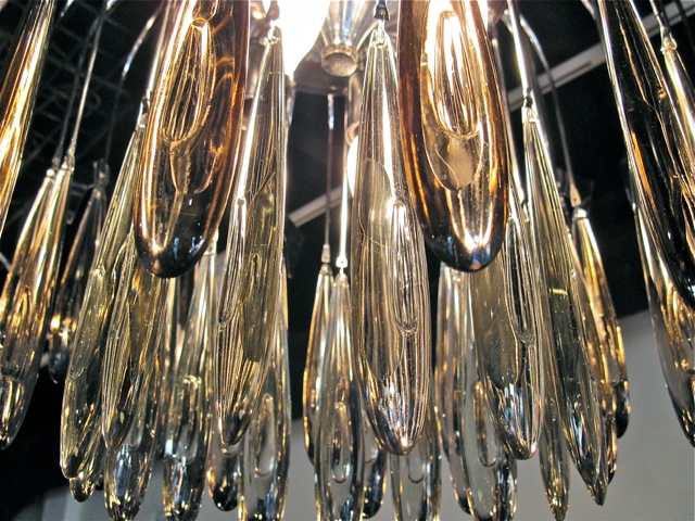 Murano Crystal Tear Drop  Chandelier 