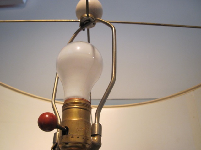 Raymor Hand Painted Ceramic Lamp