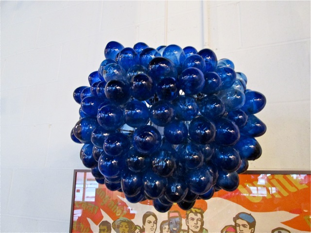 Verner Panton Style Blown Teardrops Pendant